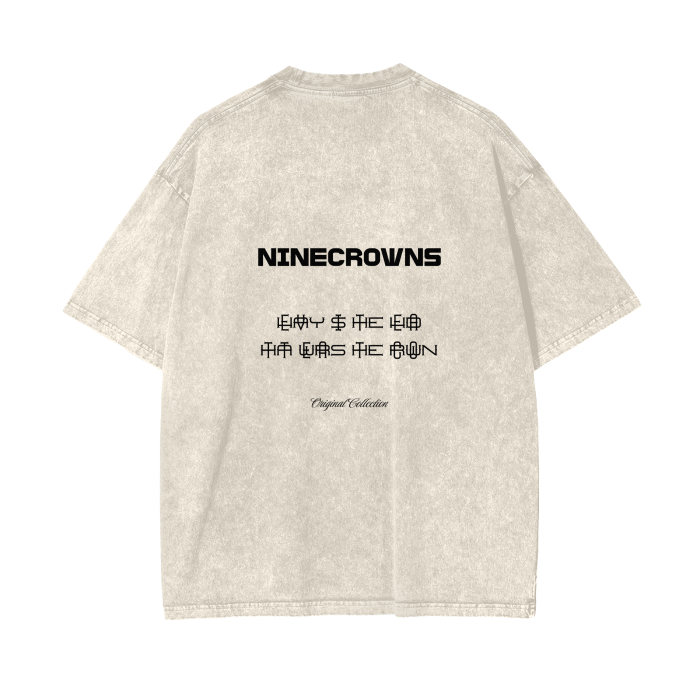 PRE-ORDER Sovereign Cream Heavyweight Oversized T-Shirt