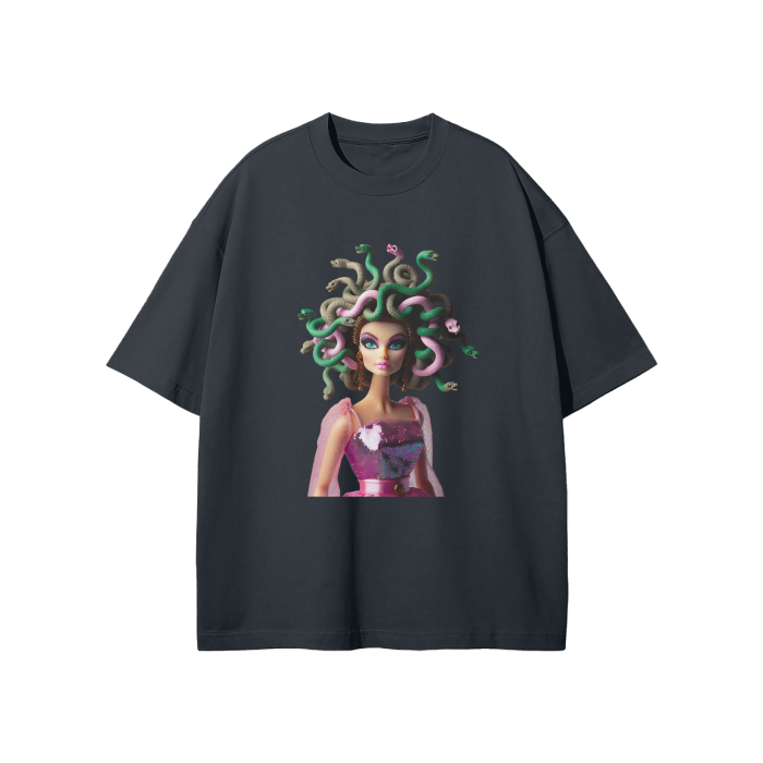 PRE-ORDER Medusa Unisex Heavyweight Loose Fit T-Shirt