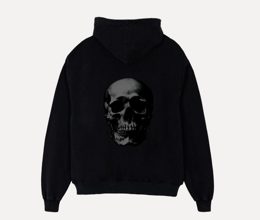 Keeper of Secrets Luxury Oversized Graphic Hoodie