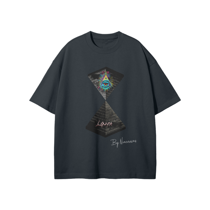 PRE ORDER Louvre Dark Grey Loose fit T-shirt